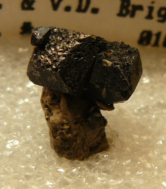 Thumbnail: Brookite on Quartz