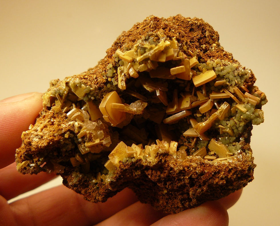 Wulfenite and Mimetite