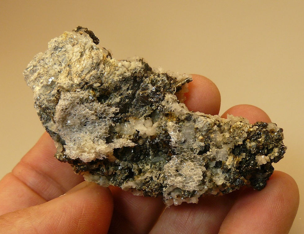 Thumbnail: Sphalerite and Quartz