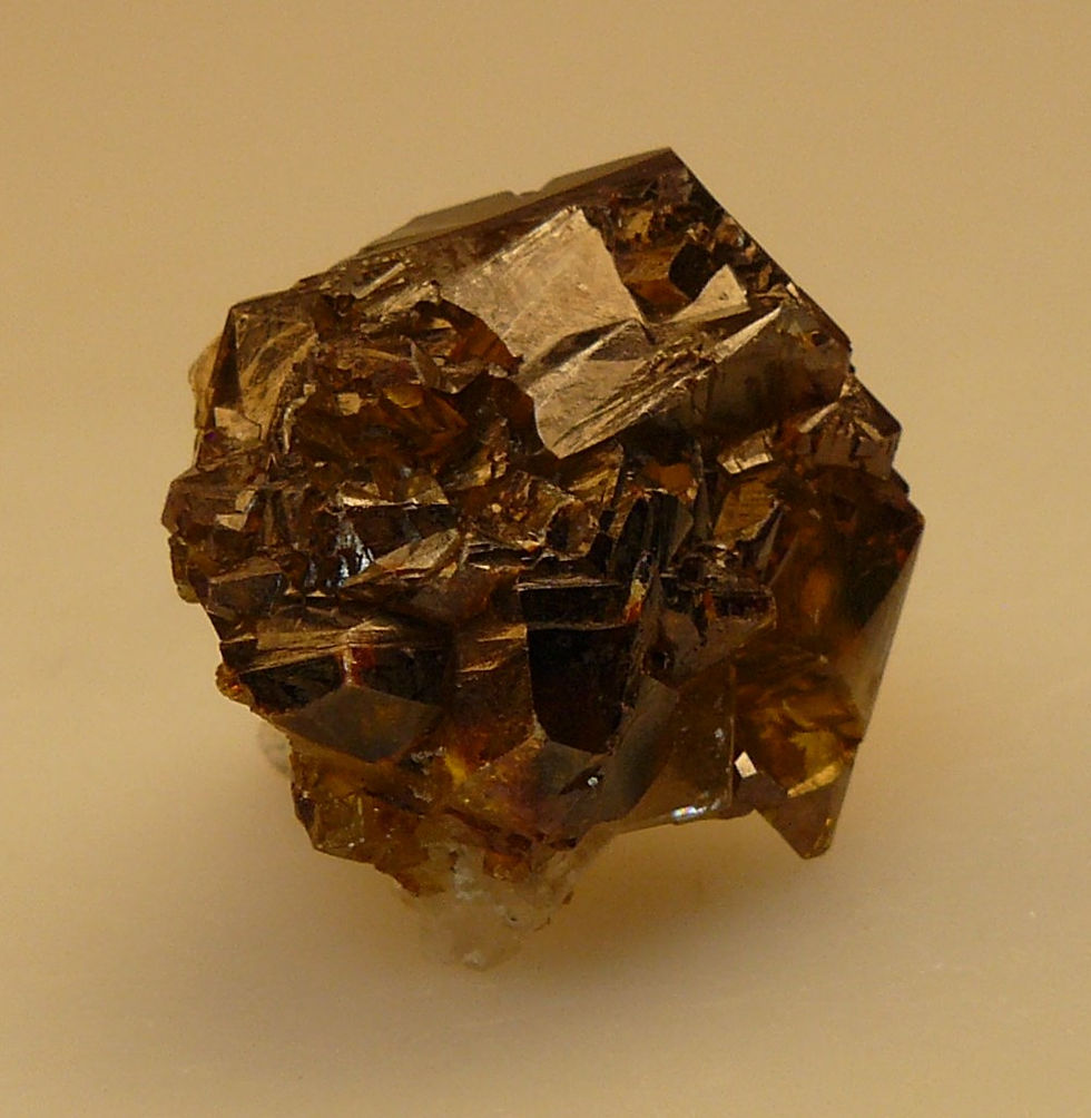 Thumbnail: Sphalerite and Calcite