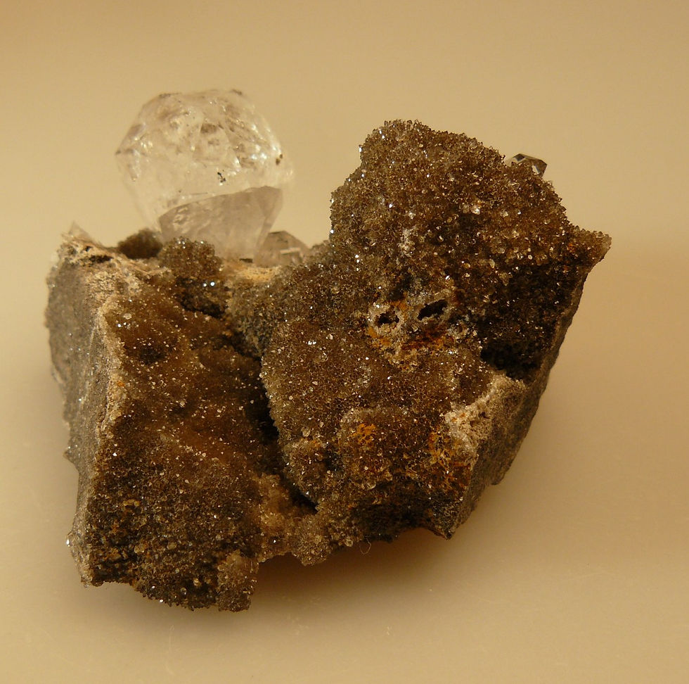 Thumbnail: Quartz (variety Herkimer Diamond)