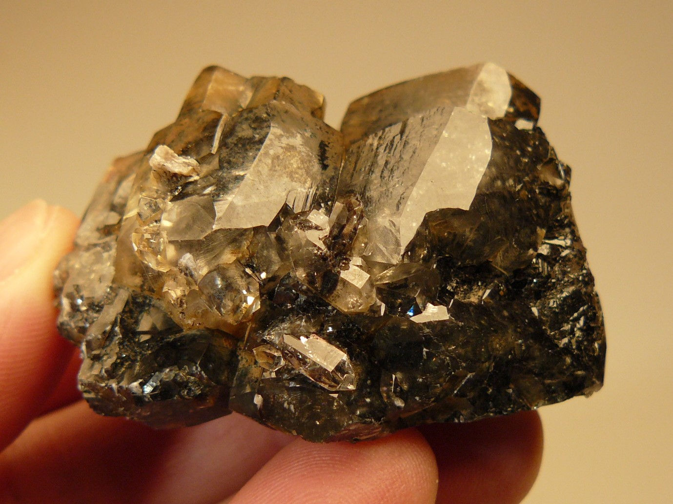 Calcite and Quartz