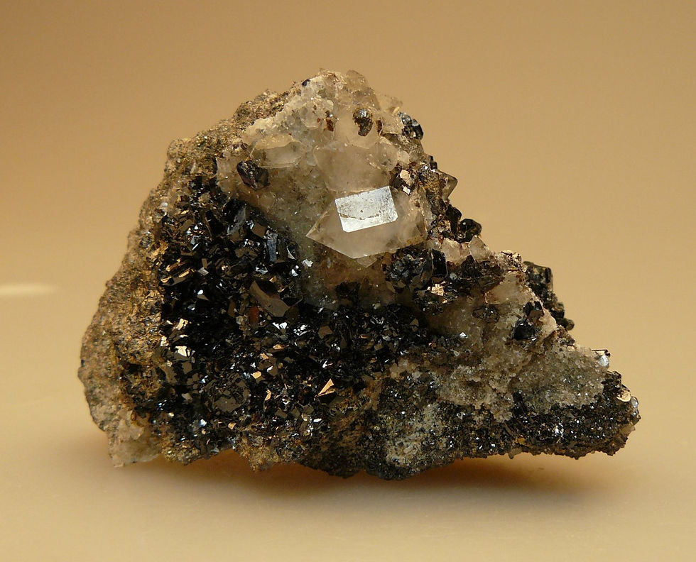 Sphalerite and Quartz