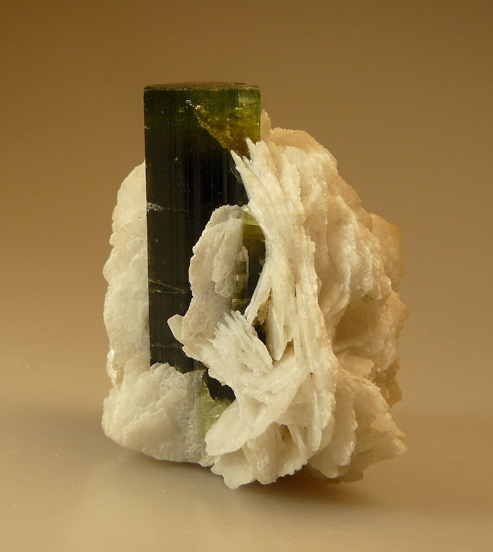 Thumbnail: Tourmaline in Feldspar