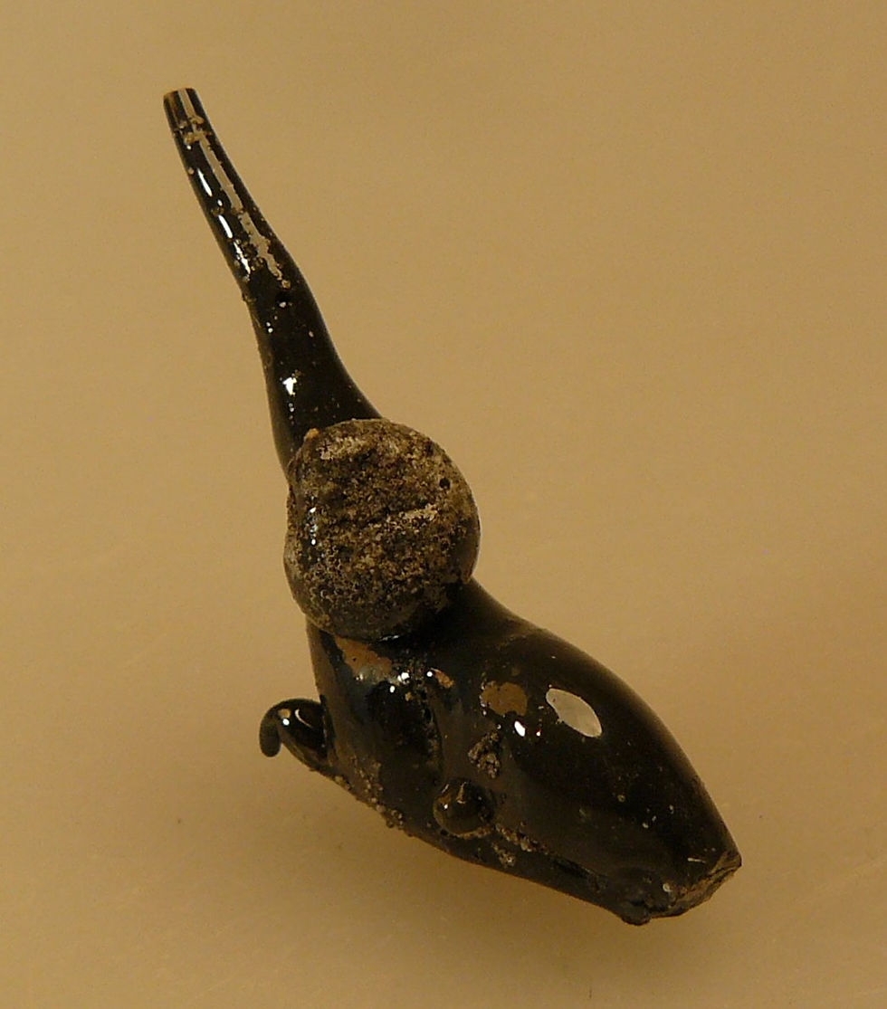 Thumbnail: Exogenic Fulgurite