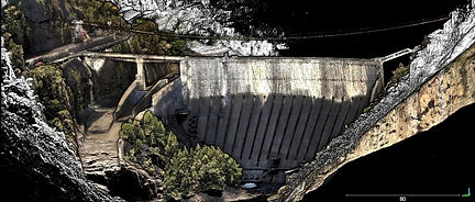 LiDAR dam survey NSW