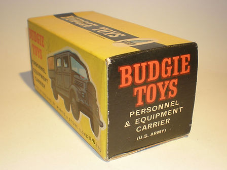 Budgie No.210 Personnel & Eqiuipment Carrier (US Army) box