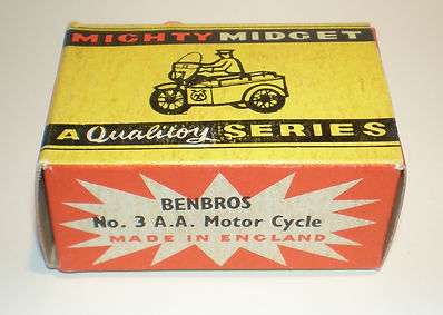 Benbros Mighty Midget No.3 AA Motorcycle box