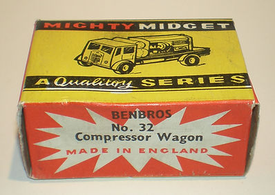 Benbros No.32 Compressor Wagon - Mighty Midget box
