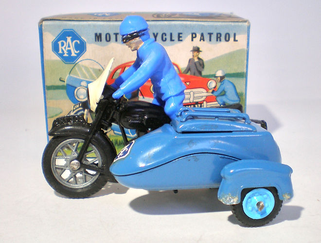 Zebra Toys RAC Motorcycle Patrol