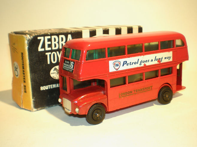 Benbros Zebra Toys Routemaster Bus