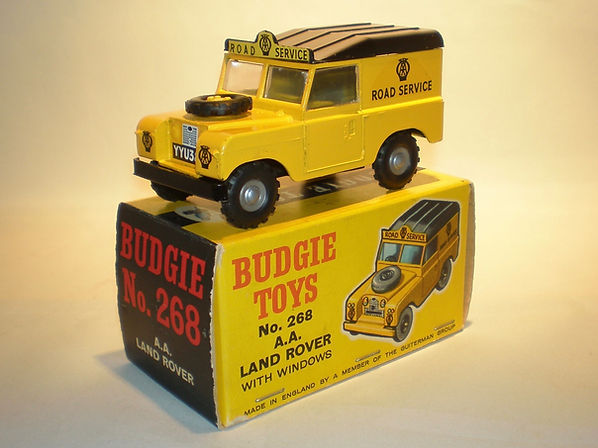 Budgie No.268 AA Road Service Land Rover