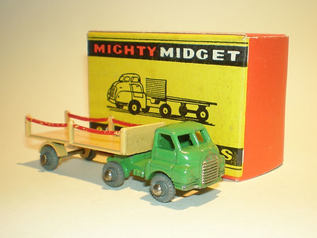 Benbros Mighty Midget No.48 Articulated Flat Truck with Chains