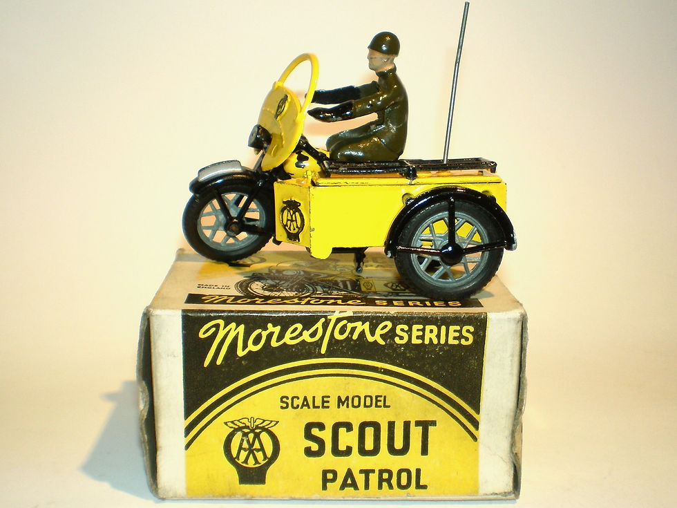 Morestone AA Motorcycle Scout Patrol