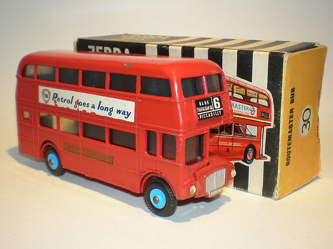 Benbros Zebra Toys Routemaster Bus