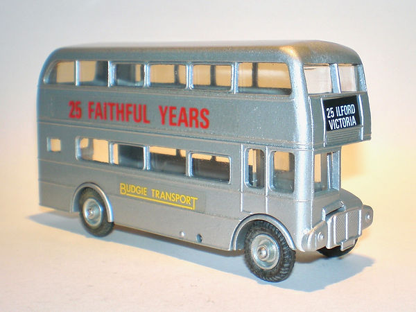 Budgie No.705 Routemaster Bus '25 Faithful Years'