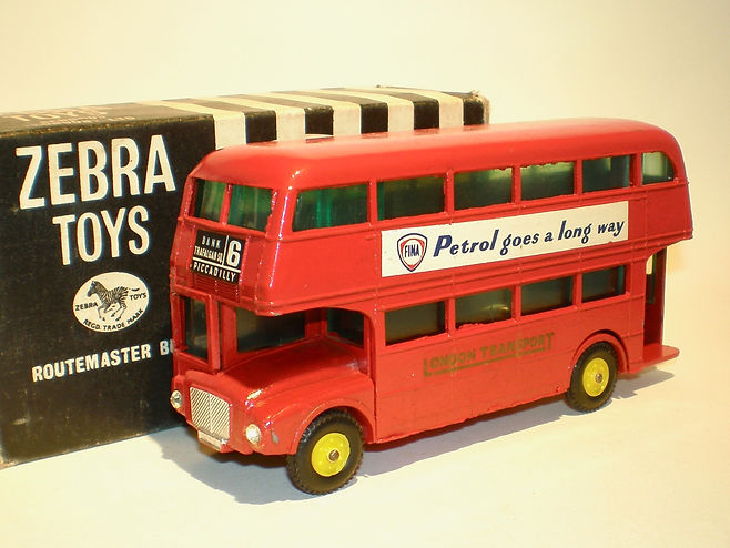 Benbros Zebra Toys Routemaster Bus