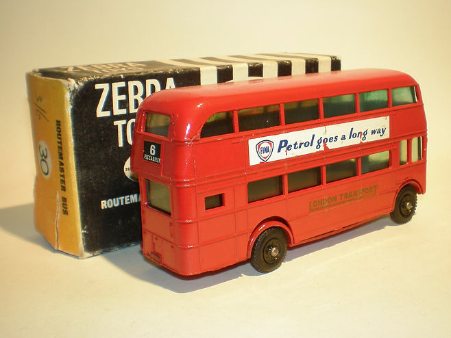 Benbros Zebra Toys Routemaster Bus