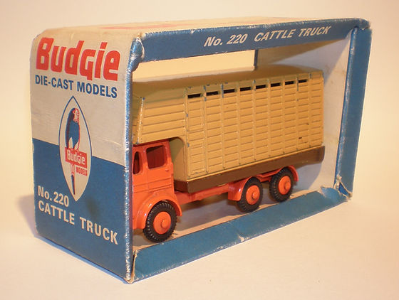 Vintage Budgie Toys 220 Cattle Truck diecast toy