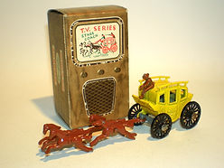 Benbros TV Series No.4 Stage Coach yellow