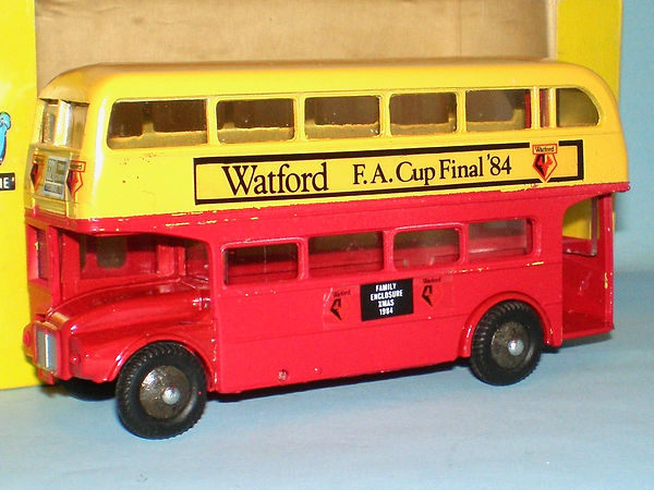 Budgie No.706 Routemaster Bus 'Watford FA Cup Final'