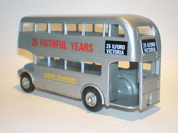 Budgie No.705 Routemaster Bus '25 Faithful Years'
