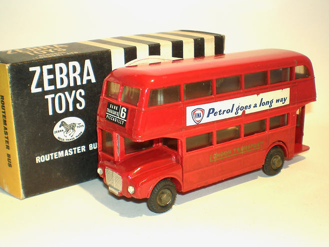 Benbros Zebra Toys Routemaster Bus