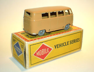 Budgie Miniatures No.12 VW Micro Bus - gpw, Mobile box