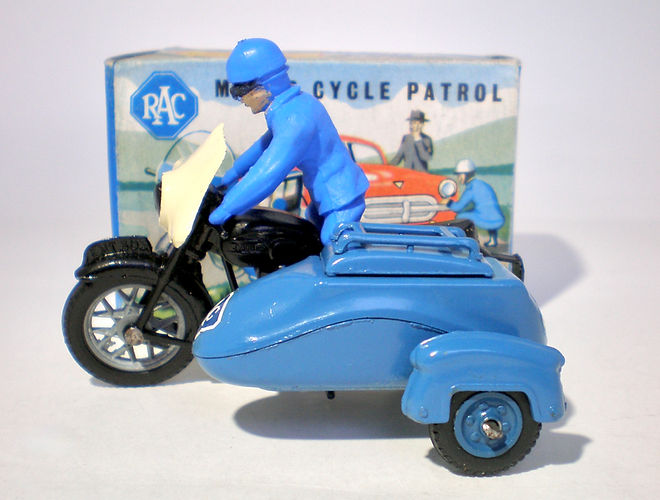 Zebra Toys RAC Motorcycle Patrol