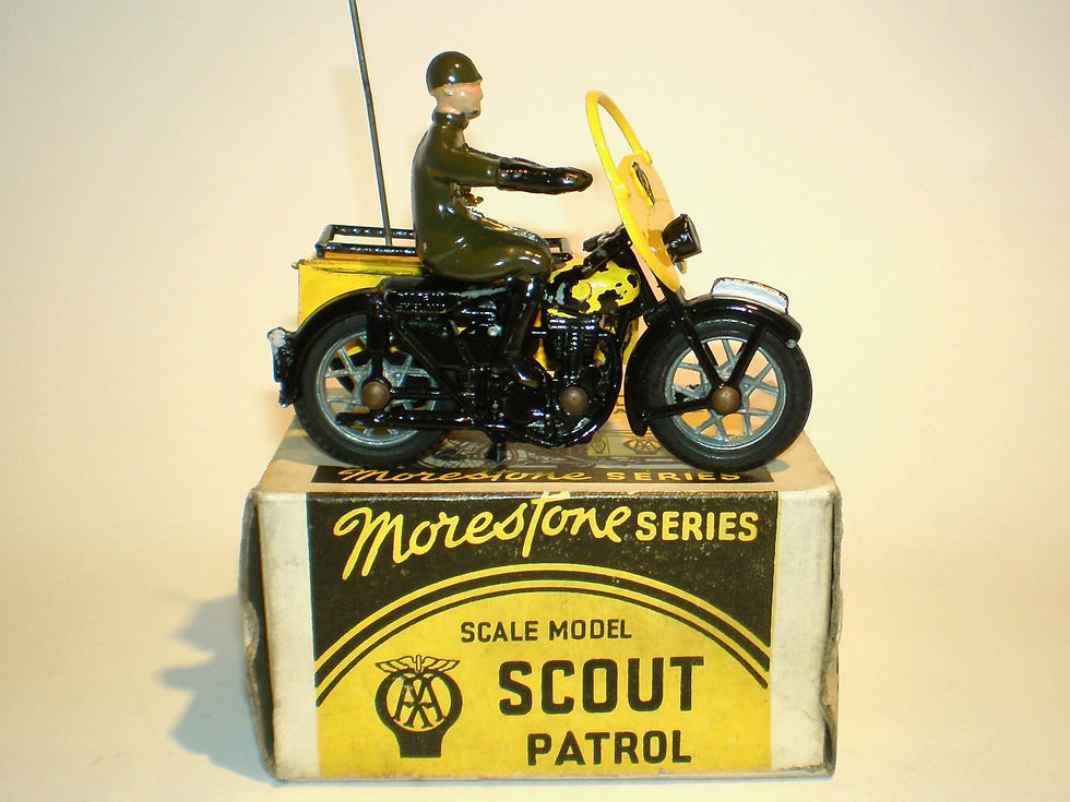 Morestone AA Motorcycle Scout Patrol