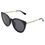 Thumbnail: Prato - Women Round Cat Eye Polarized Sunglasses
