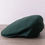 Thumbnail: Dark Green Flat Cap - Wool, Autumn Winter