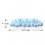 Thumbnail: Soft Keyboard Wrist Rest Cloud