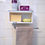 Thumbnail: Ecoco Wall Mounted Towel and Soap Shelf