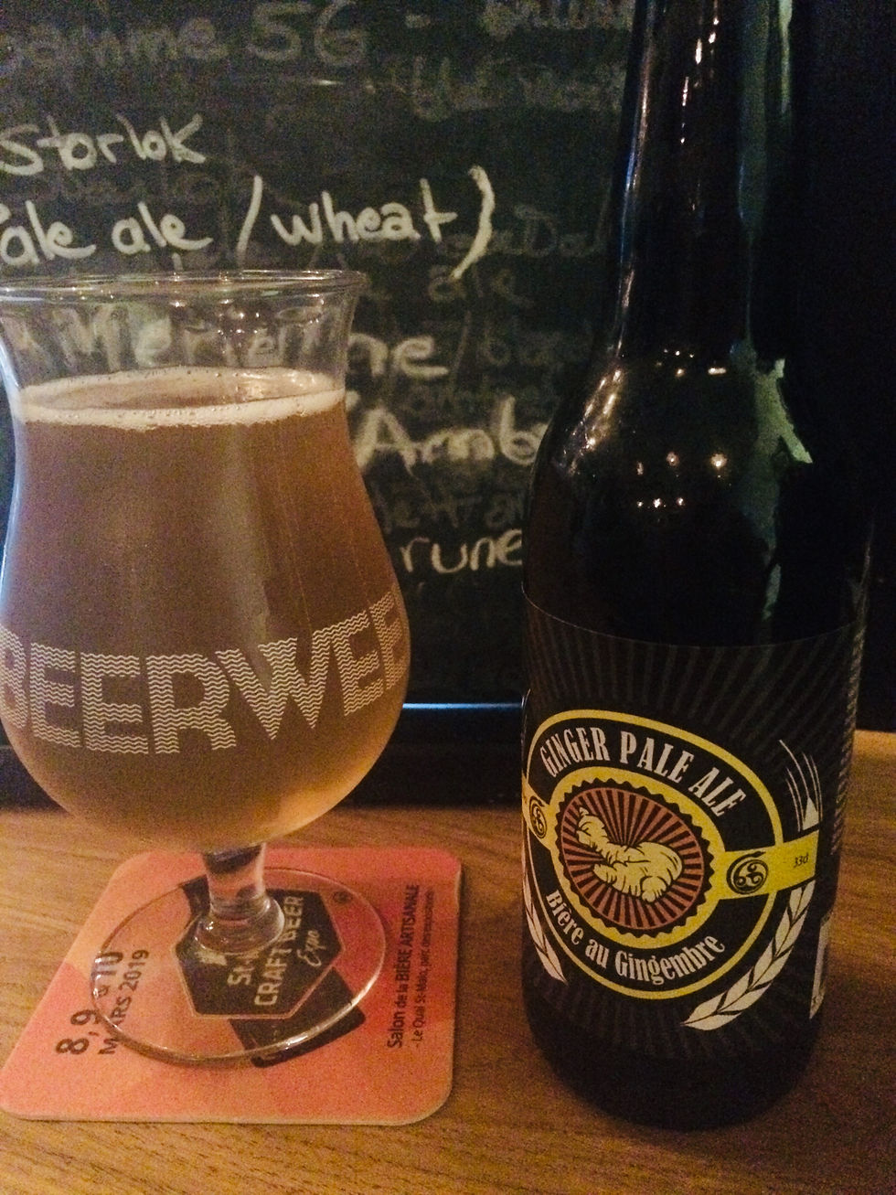 On dit oui au gingembre avec la Ginger Pale Ale de la brasserie An Alarc'h