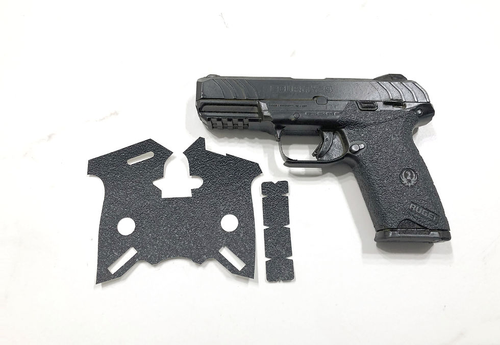 Textured Rubber Grip Enhancement For Ruger Max-9 (Made In USA)