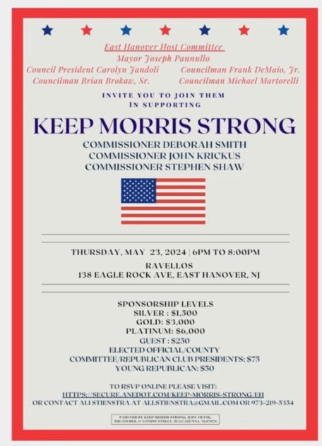 Keep Morris Strong Fundraiser