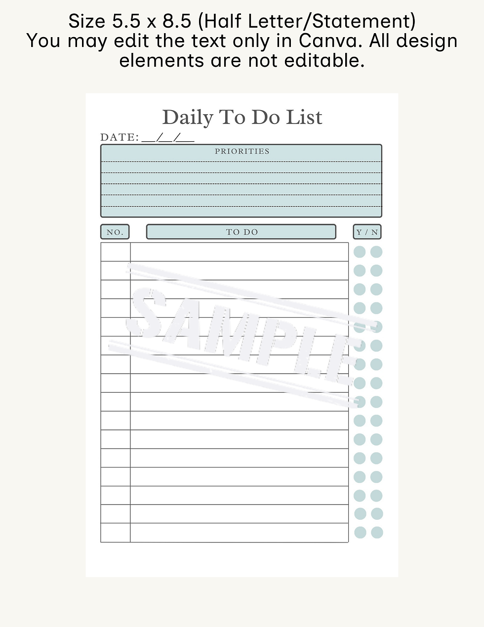Thumbnail: To Do List Notebook (This is not a physical product)