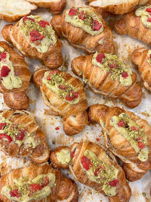 pistachio croissants