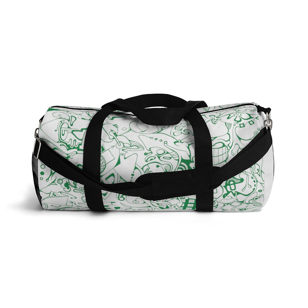 Thumbnail: Duffel Bag - Spinnaroony 2 (white)