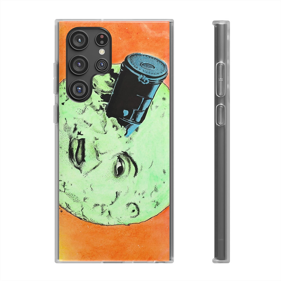 Flexi Phone Case - Brain Damage