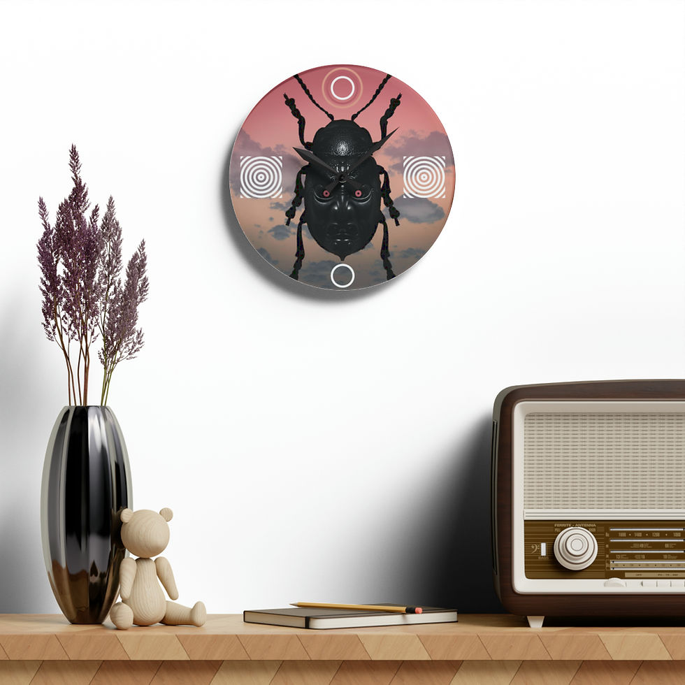 Thumbnail: Acrylic Wall Clock - Ronin