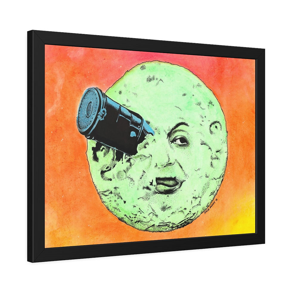 Thumbnail: Framed Paper Posters - Brain Damage