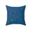 Thumbnail: Polyester Square Pillow - Spinnaroony 2 (dark blue)