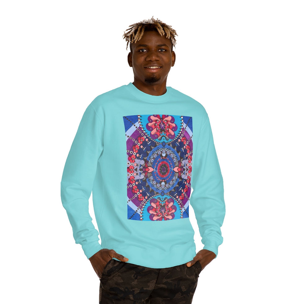 Thumbnail: Unisex Crew Neck Sweatshirt - Flirt