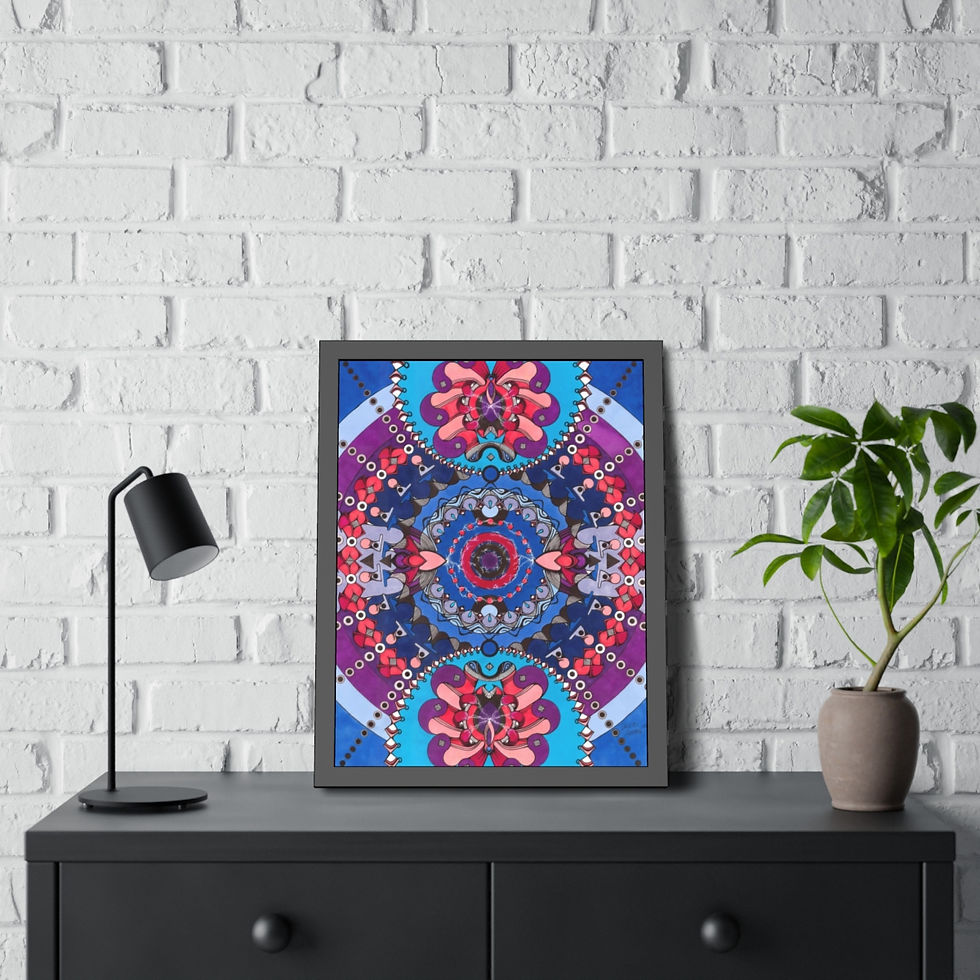 Thumbnail: Framed Paper Posters - Flirt