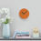 Thumbnail: Acrylic Wall Clock - Spinnaroony 2 (orange)