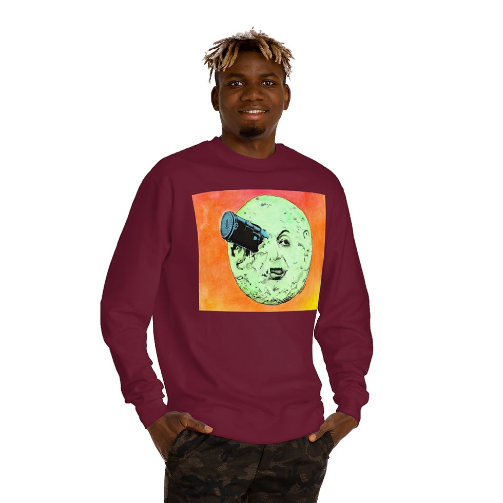 Thumbnail: Unisex Crew Neck Sweatshirt - Brain Damage