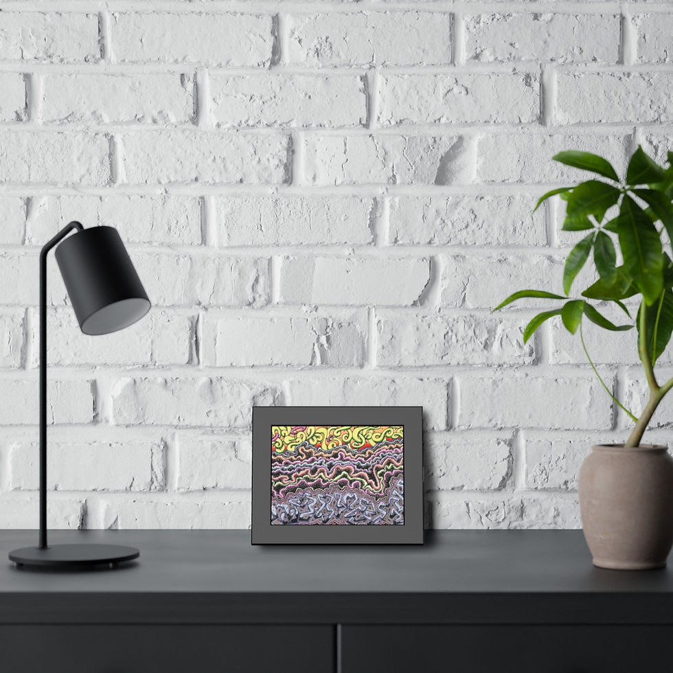 Thumbnail: Framed Paper Posters - Midnight Vibes