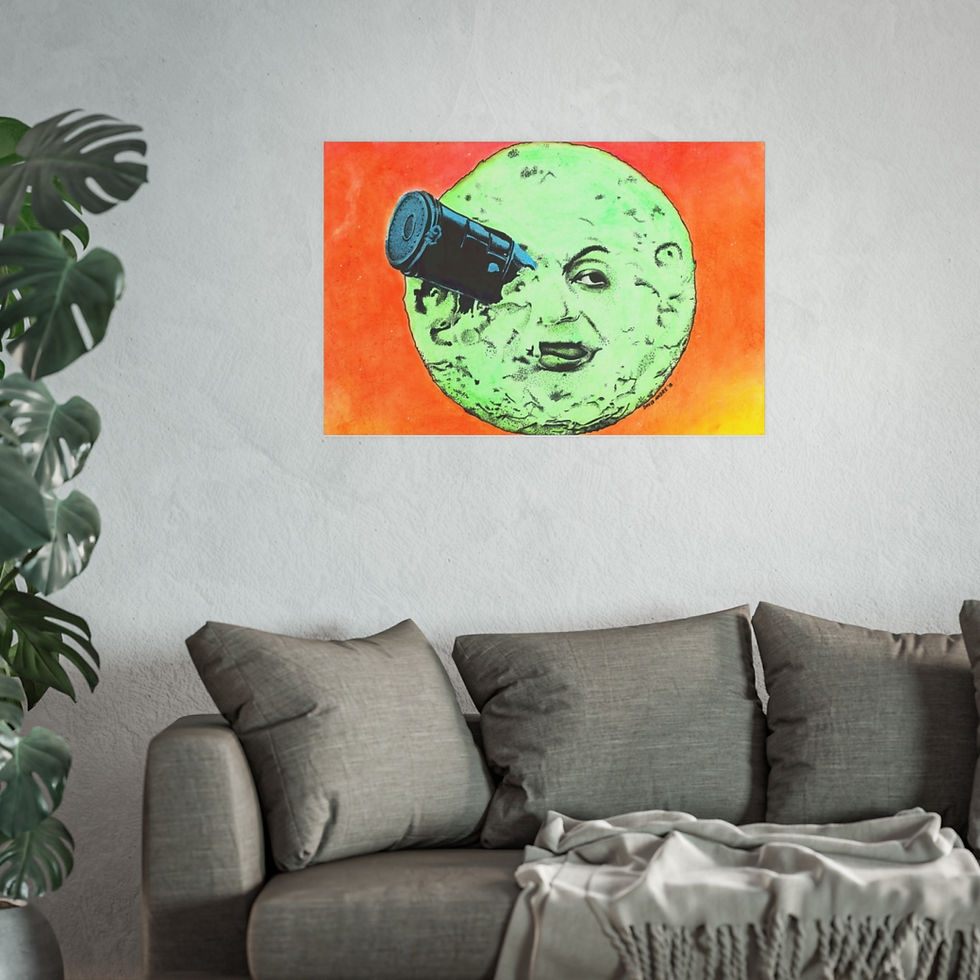 Thumbnail: Satin and Archival Matte Posters - Brain Damage